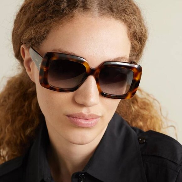 Final Price! Celine CL40263F 69B Blue/Grey Sunglasses - Picture 2 of 10